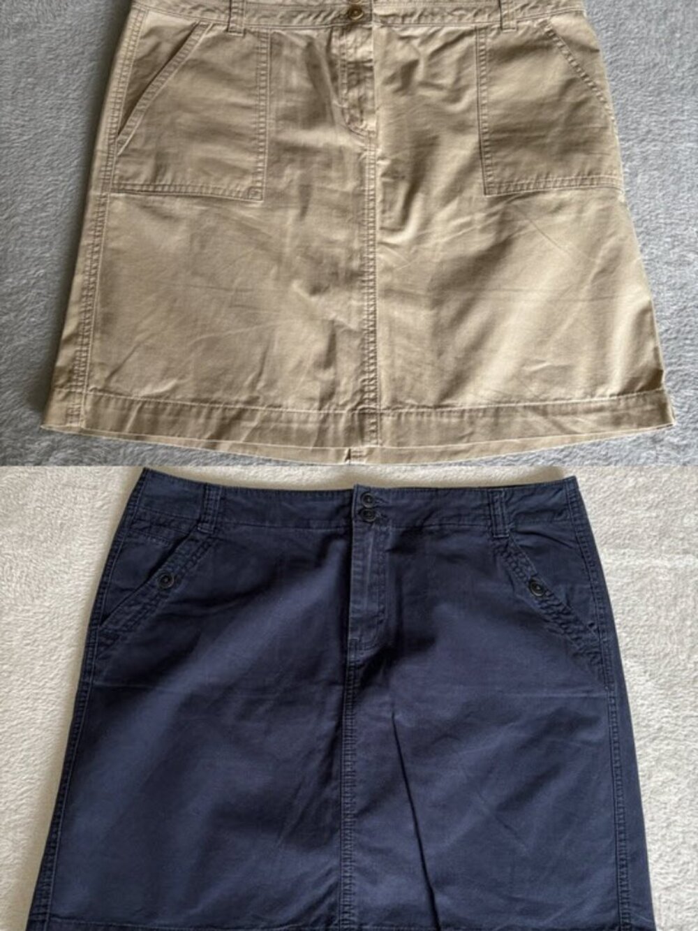 Tommy Hilfiger Mini Skirt Bundle 2 Pack Cotton Pockets Women’s 12 EUC
